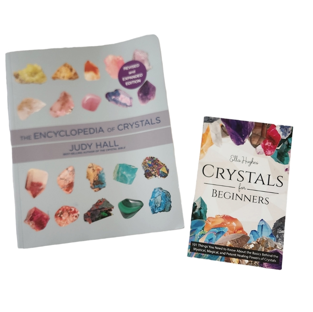 Encyclopedia of Crystals and Crystals for Beginners Book Bundle
